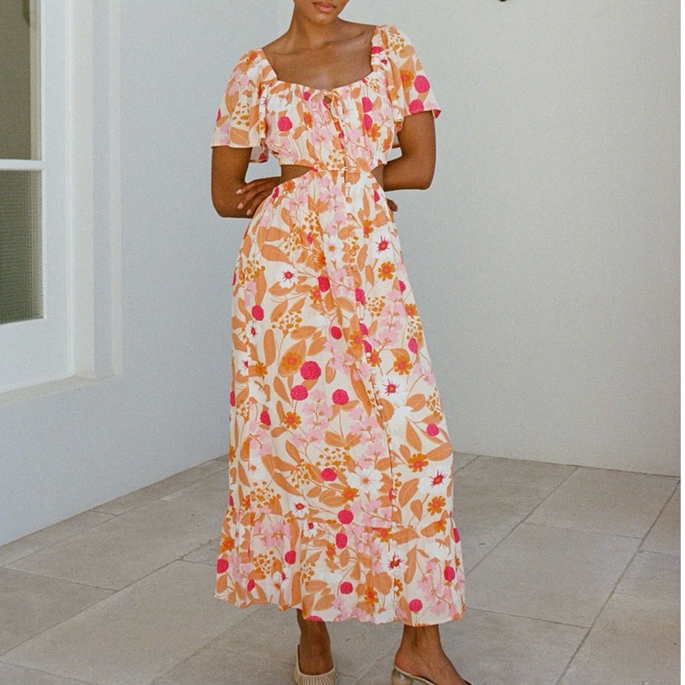 SABO SKIRT Katana Midi Dress - Small NWT